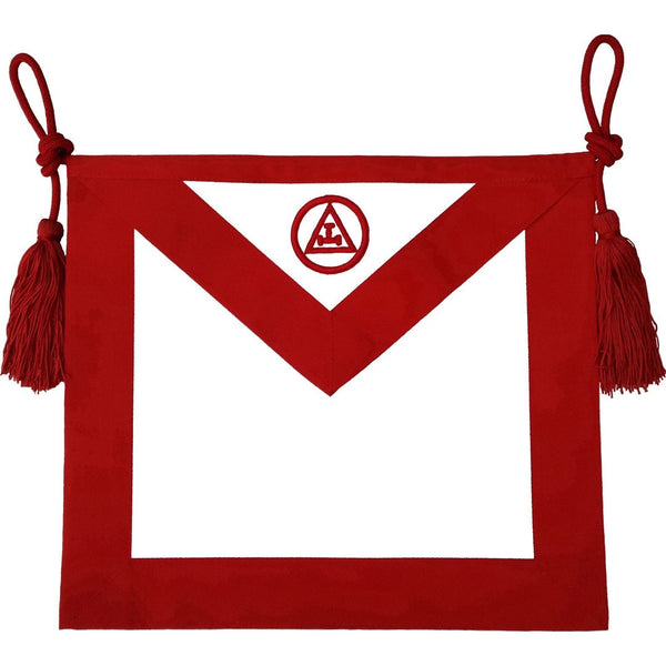 Masonic Red Royal newest Arch Apron Printed Logo Case