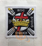 Masonic Knight Templar KT 100% Cotton Machine Embroidery Emblem Glove - kitchcutlery
 - 2