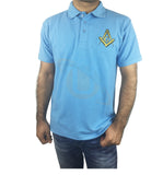 Masonic Polo Shirt with Embroidered Square Compass & G for Masons - kitchcutlery
 - 1